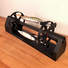 3D Printed Fishing Lure Rotating Drying Station