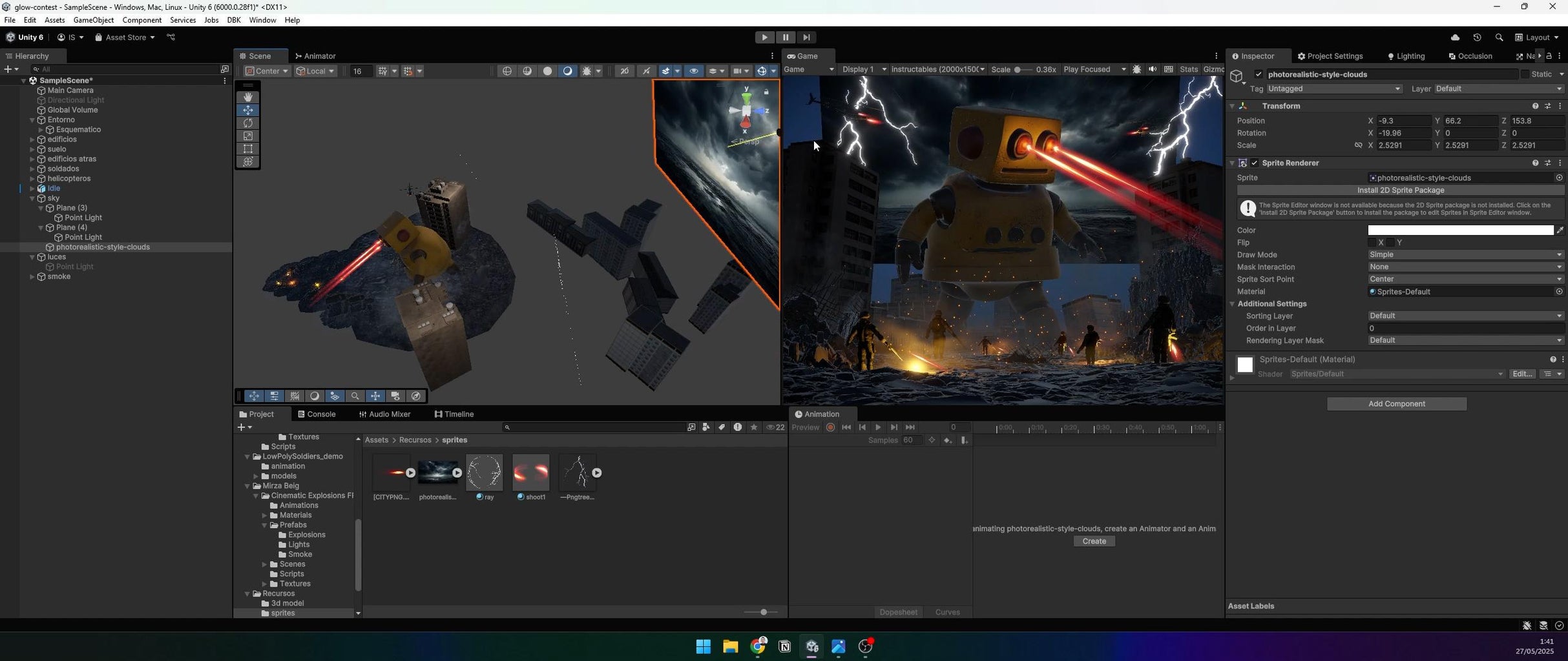Set Up Skybox