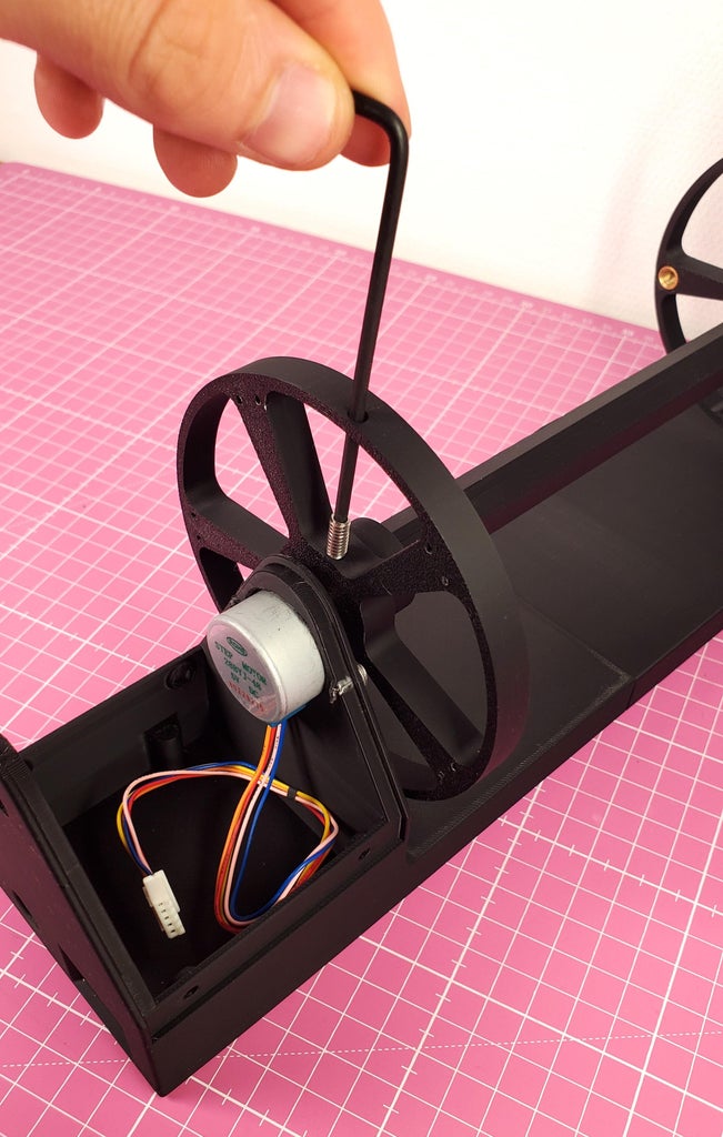 Installing the Drum Onto the Chassis
