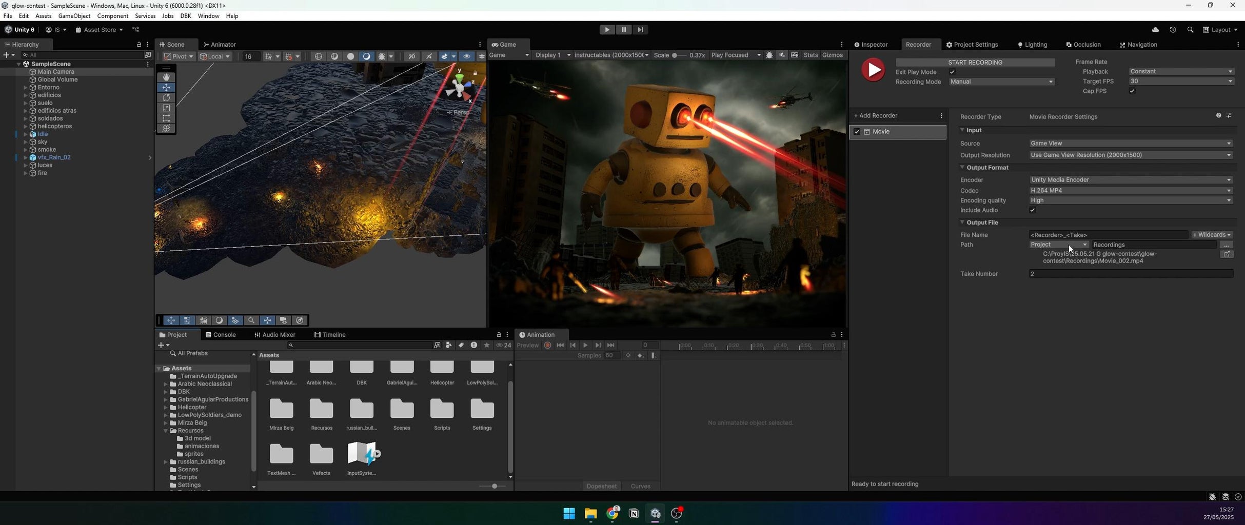 Animate the Camera