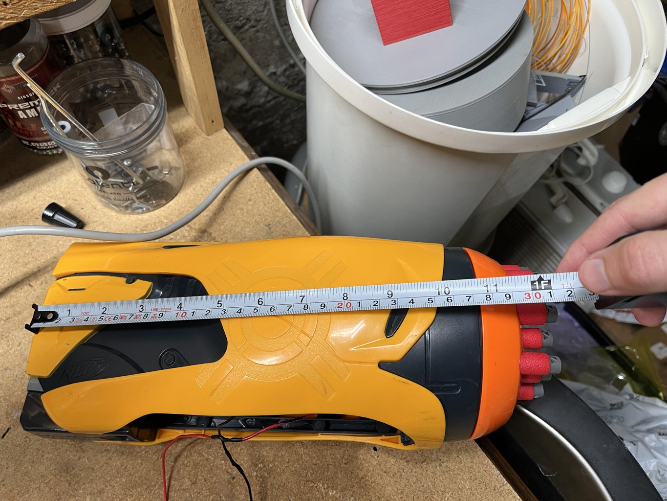 Cut Nerf Swarmfire Shell
