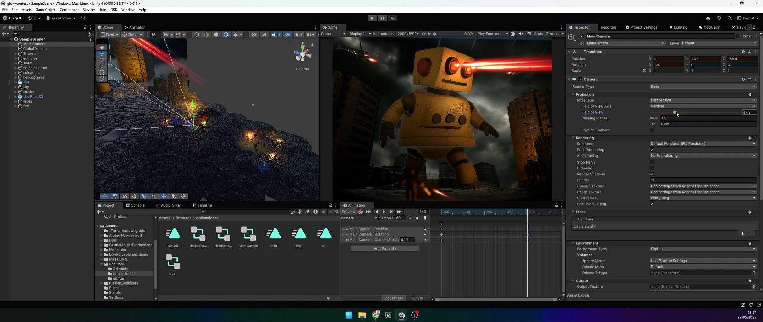 Animate the Camera