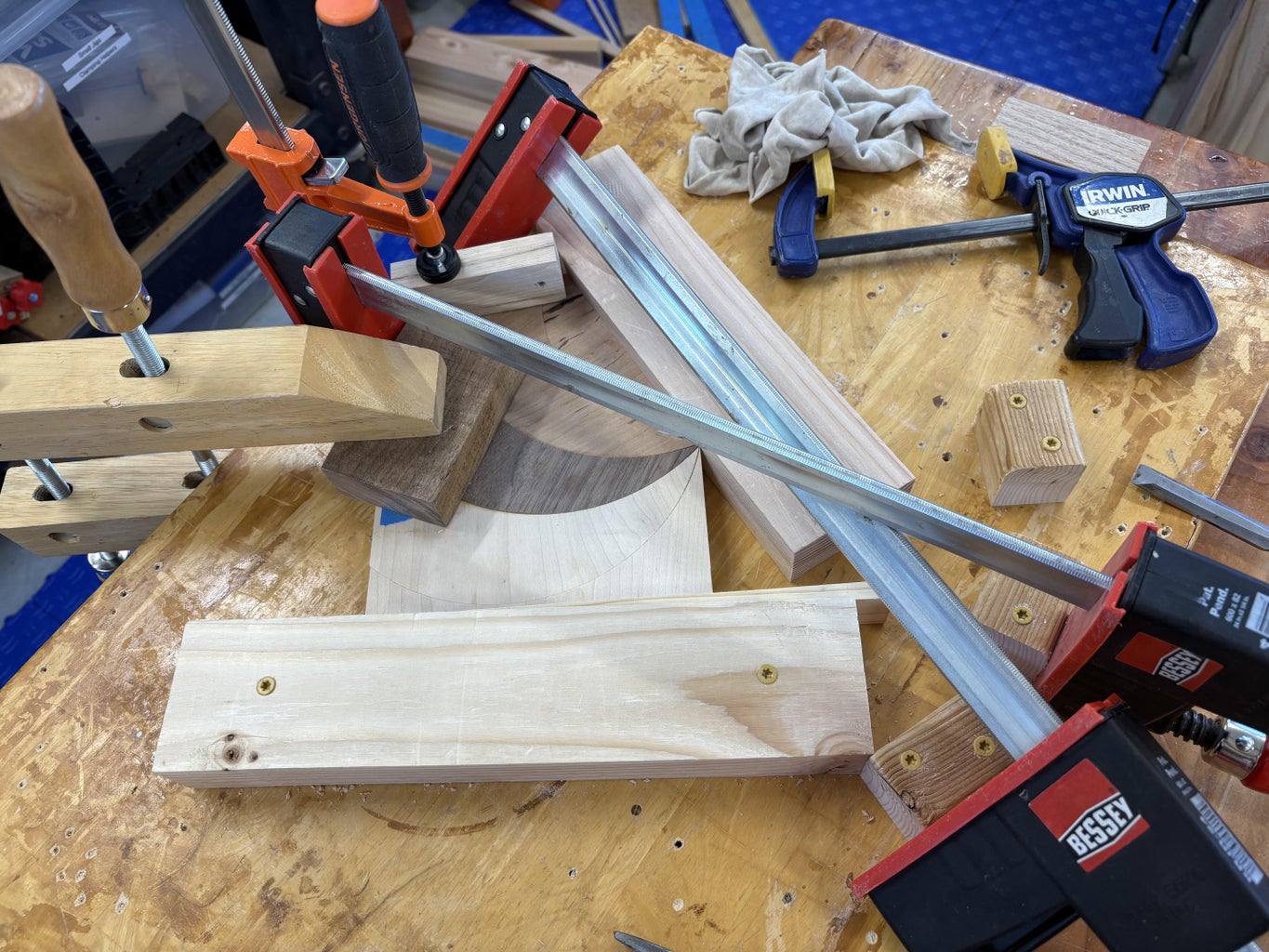 Gluing and Clamping