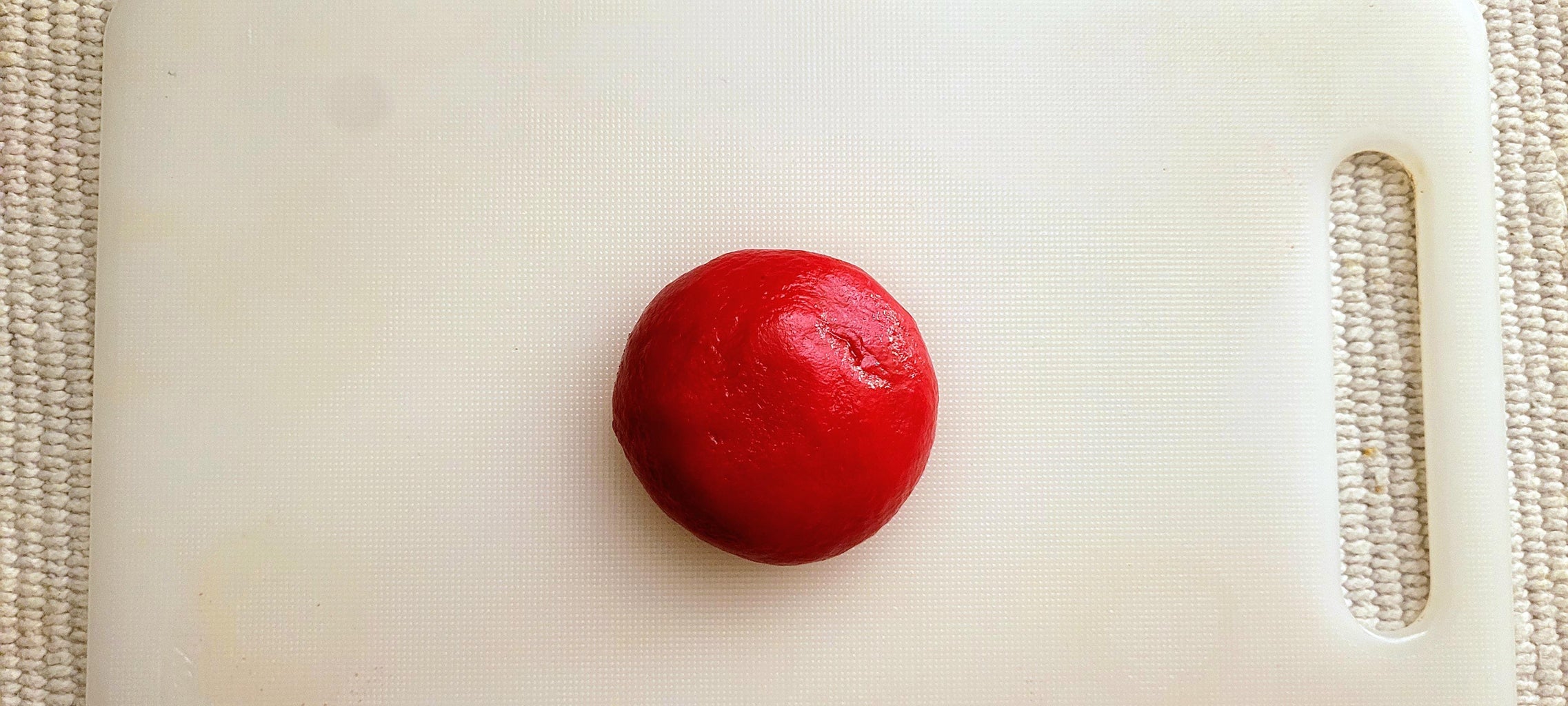 Fill Red Dough Balls
