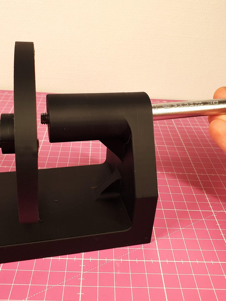 Installing the Drum Onto the Chassis
