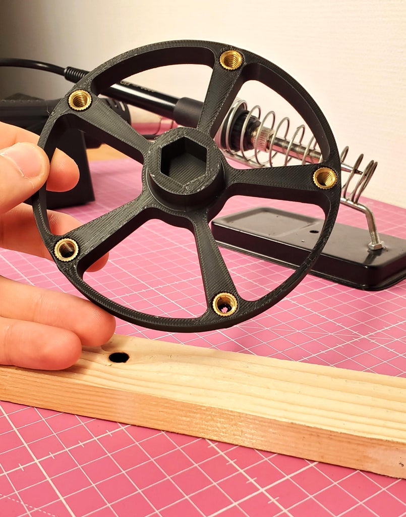Preparing the Drum Wheels