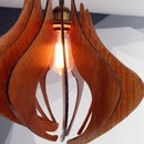 DIY Wood Pendant Light Fixture