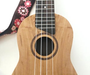 Soprano Ukulele (From a Log!) 