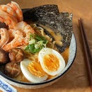 Creamy Shrimp Ramen With Instant Noodles