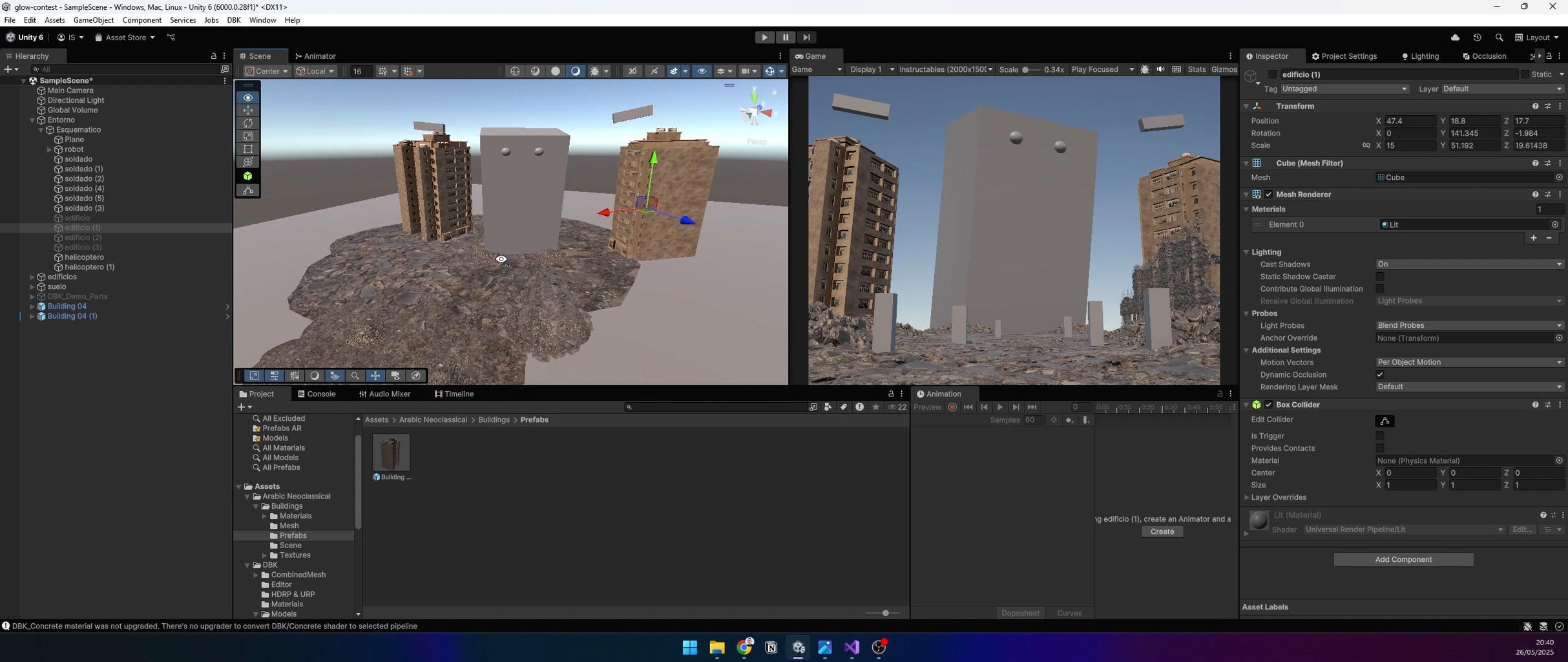 Place Simple Buildings