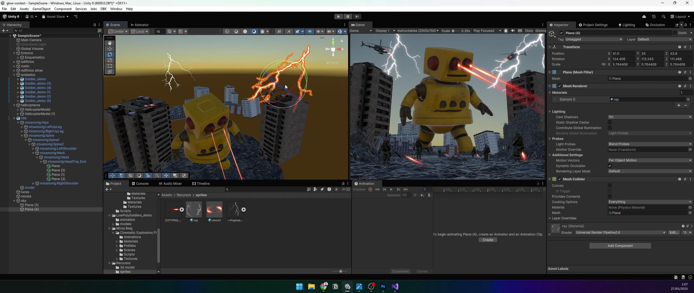 Add Lightning Effects