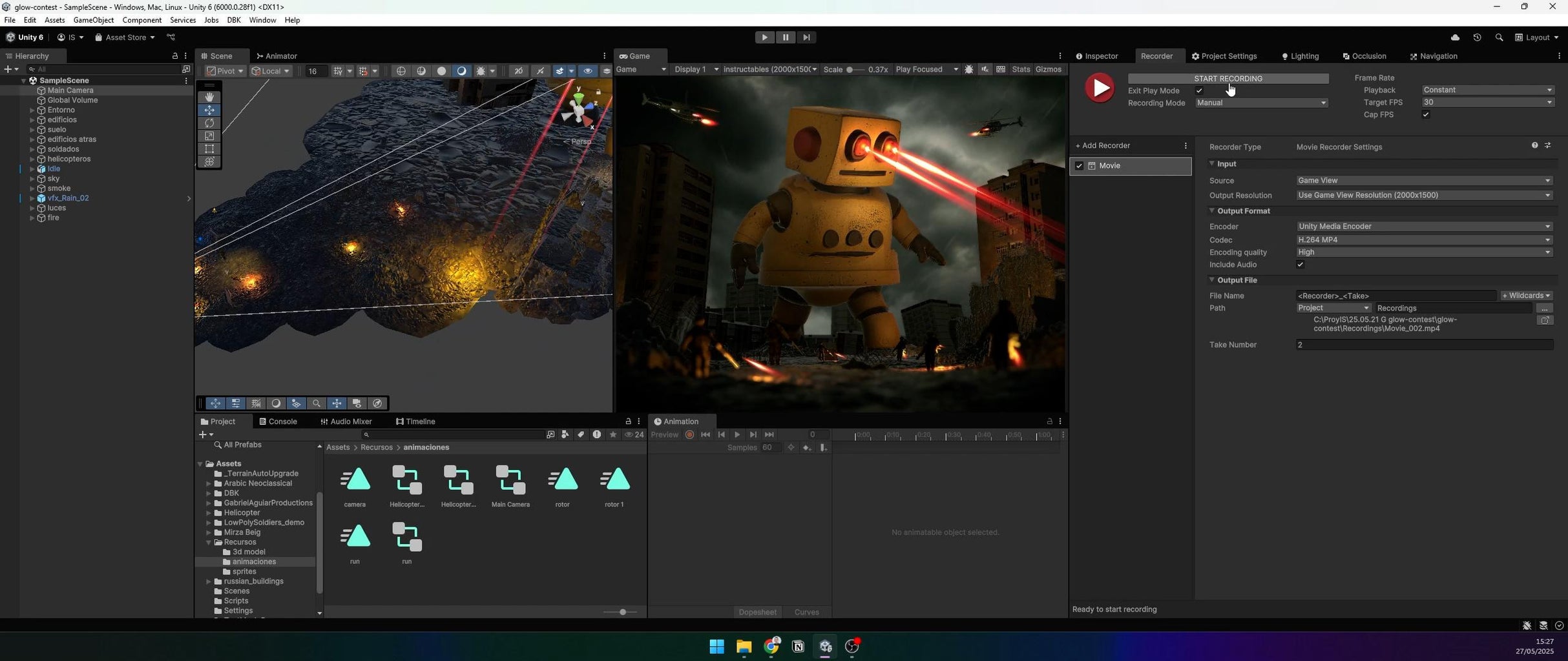 Export the Video