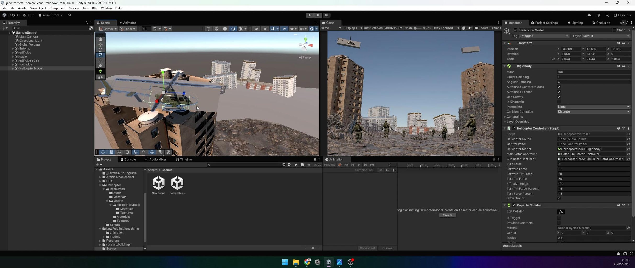 Add Helicopters