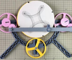 Drawing Machine Which Can Draw More Varied Patterns Than Spirographs