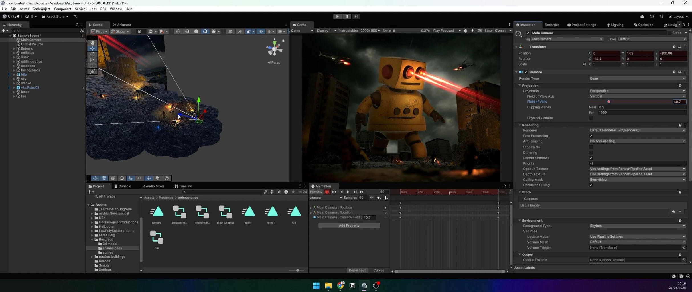 Animate the Camera