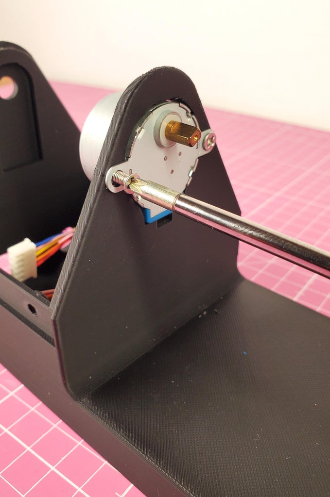 Installing the Drum Onto the Chassis