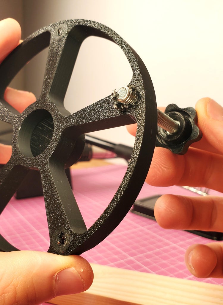 Preparing the Drum Wheels