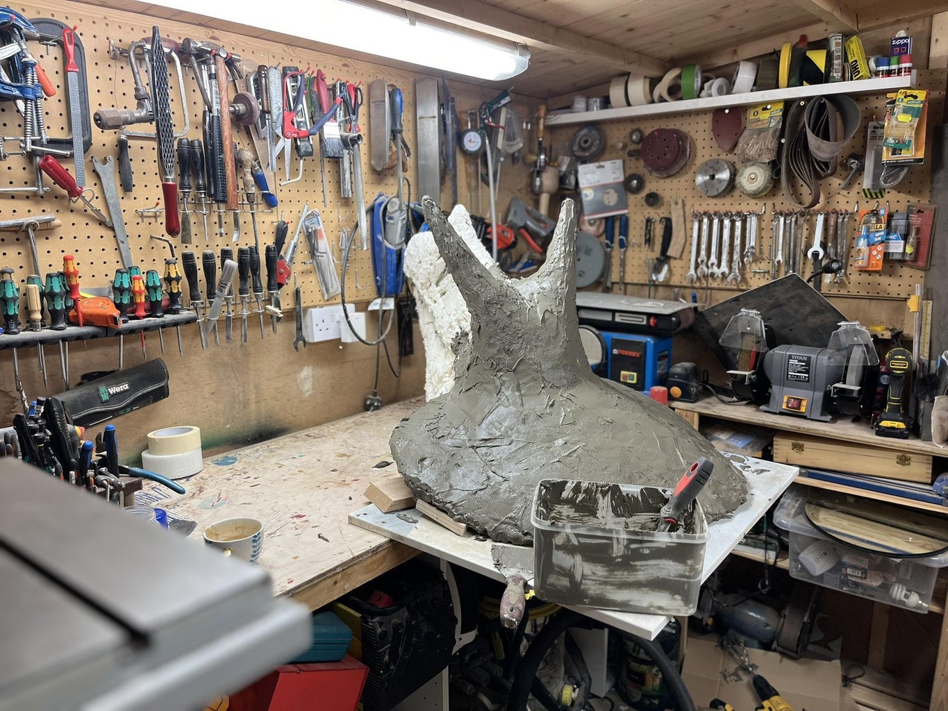 Lathering Concrete