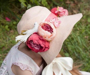 Turn an Old Hat Into a Regency Bonnet (1811-1820)