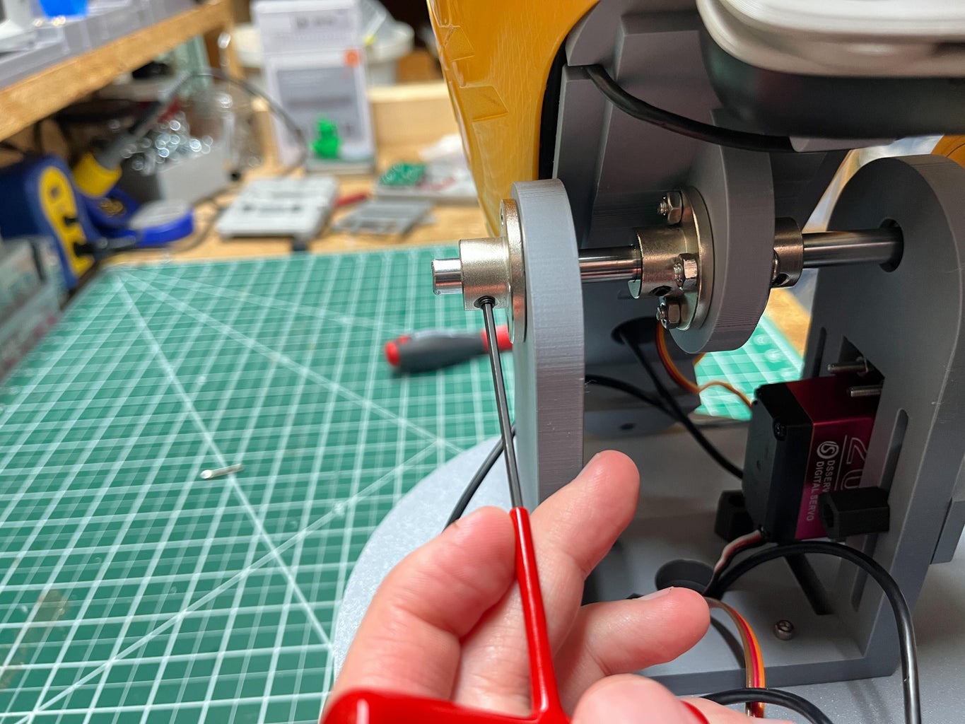 Attach Turret Underbody Y-Axis Frame