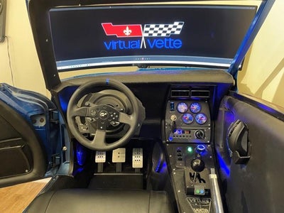 Virtual Vette - Racing Simulator Built From Wrecked Corvette