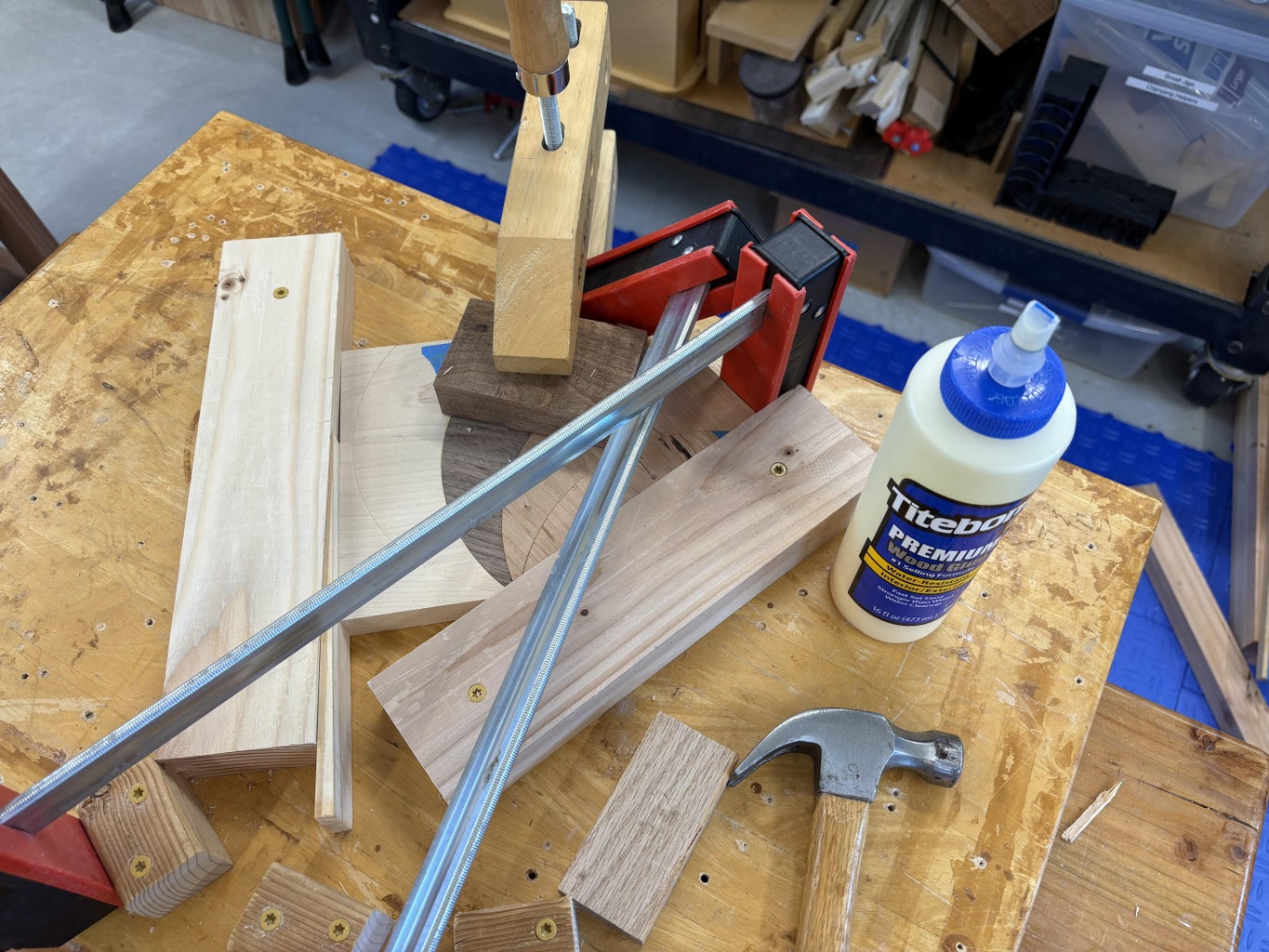 Gluing and Clamping