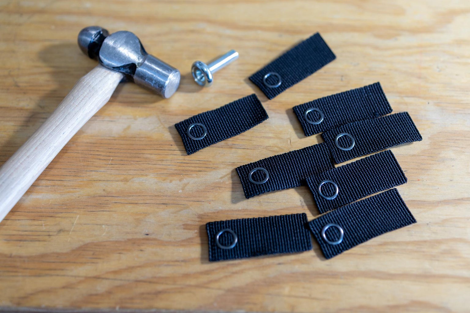 Preparing the Webbing