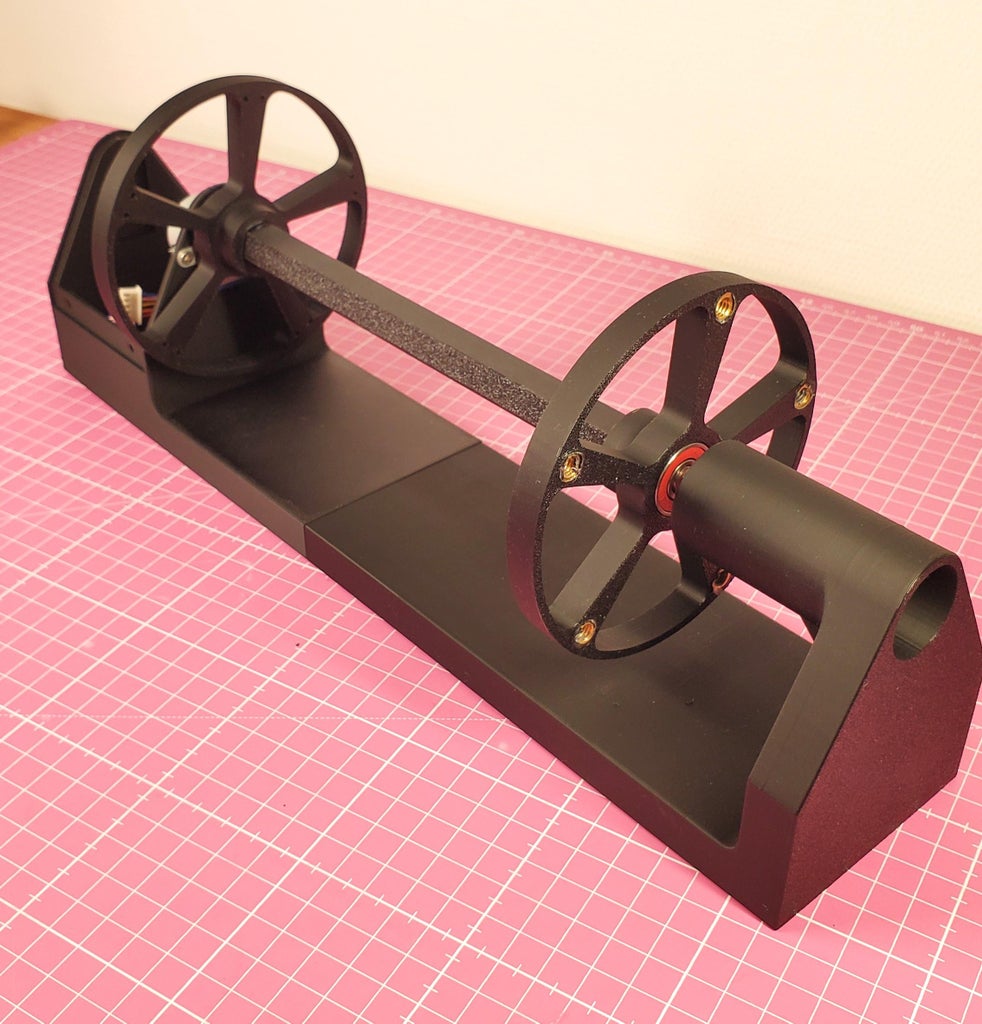 Installing the Drum Onto the Chassis