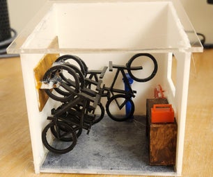 Designing a Compact Bike Shed/Repair Station