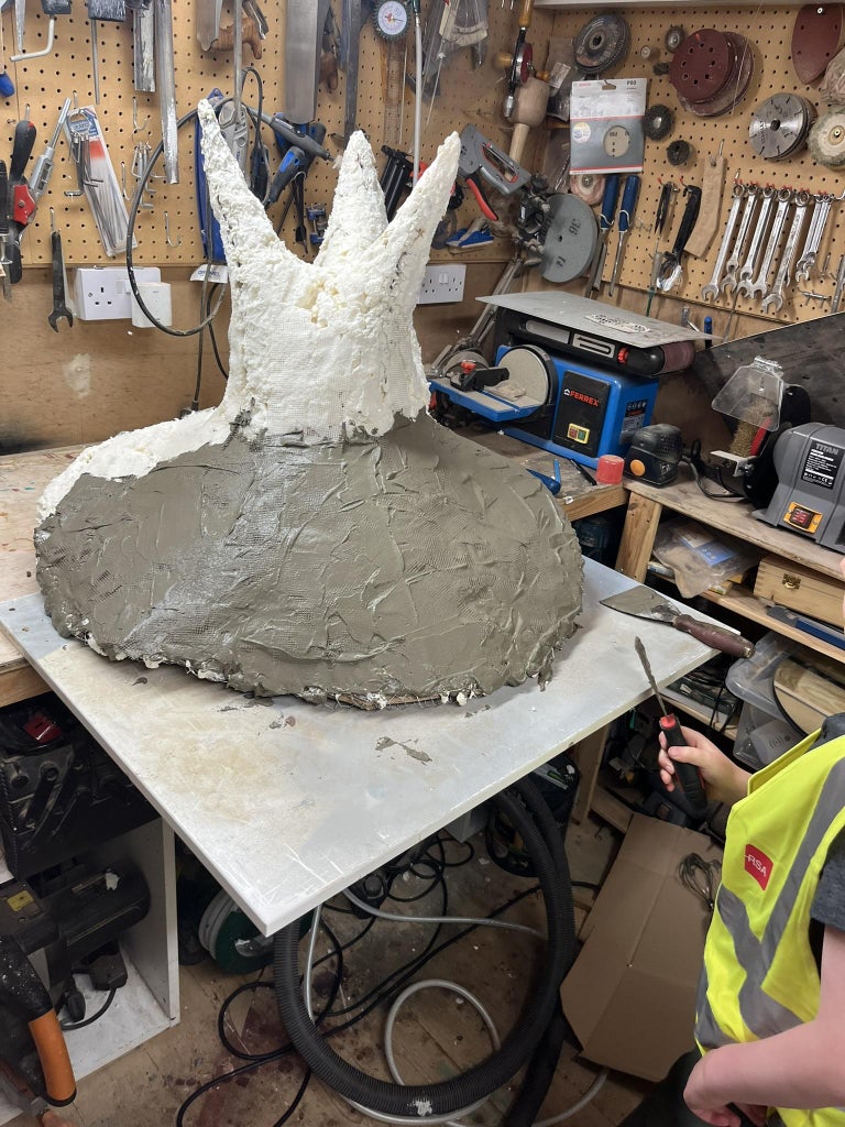 Lathering Concrete