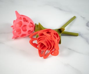 Autodesk Fusion 3D Printable Flower