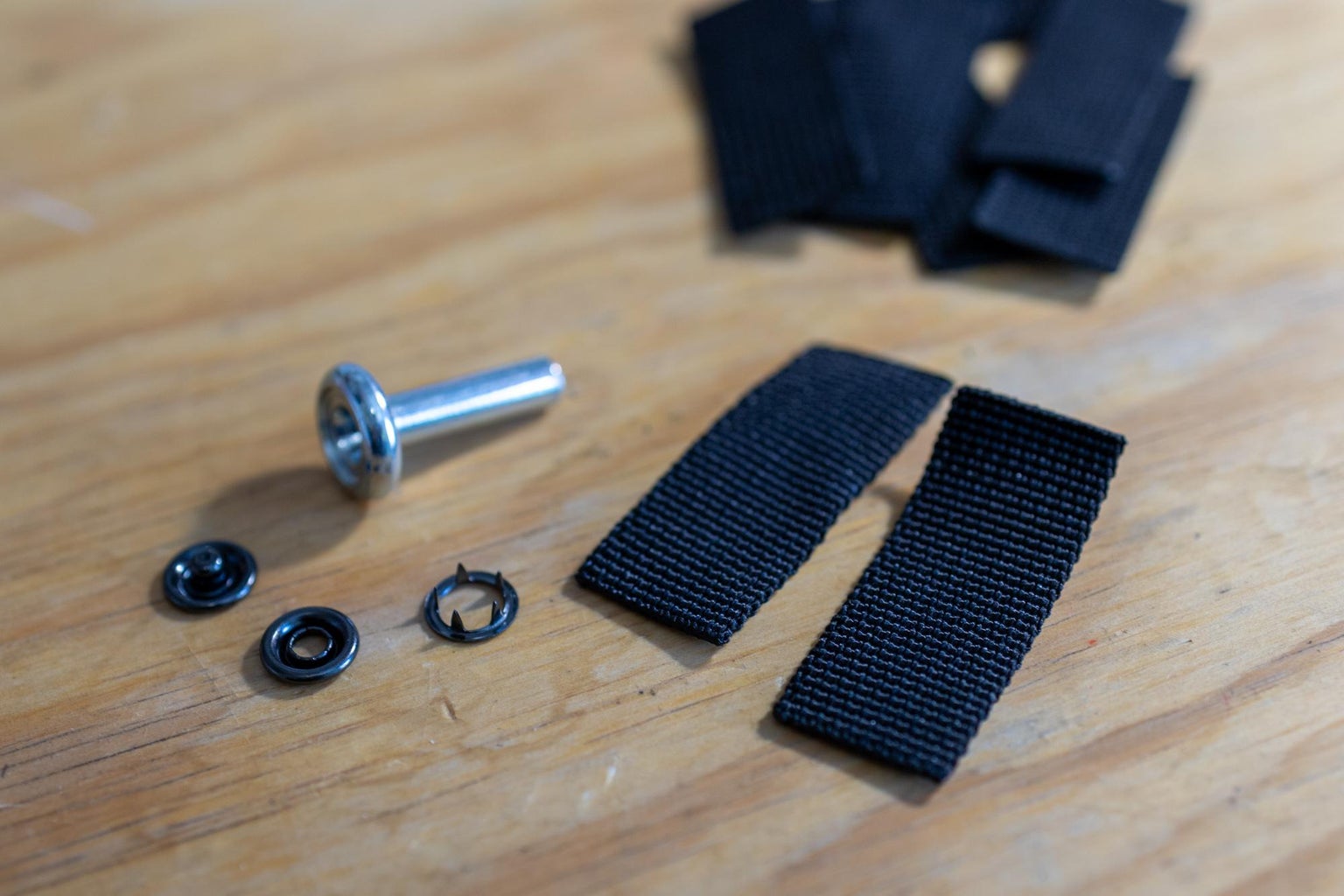 Preparing the Webbing