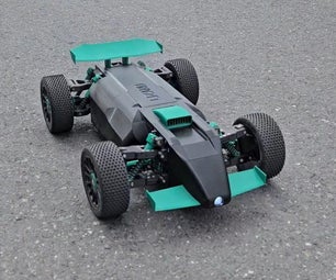 Lizard: 3D Printed RC Race Car