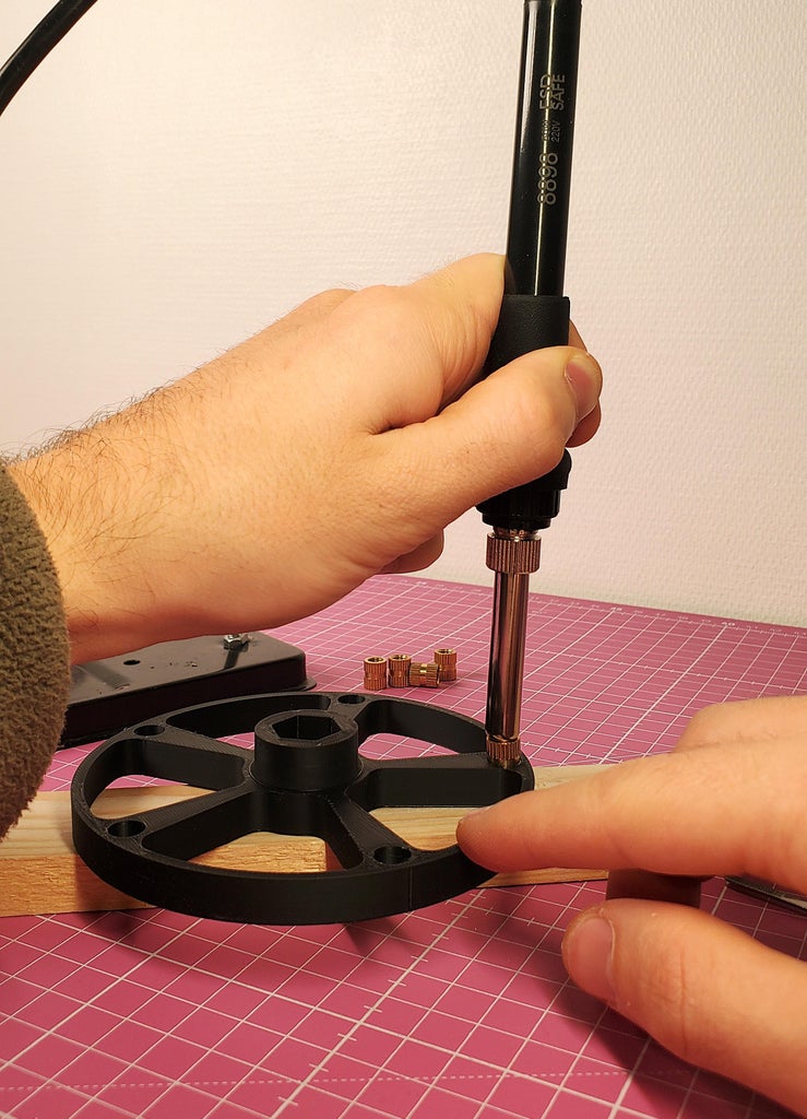 Preparing the Drum Wheels