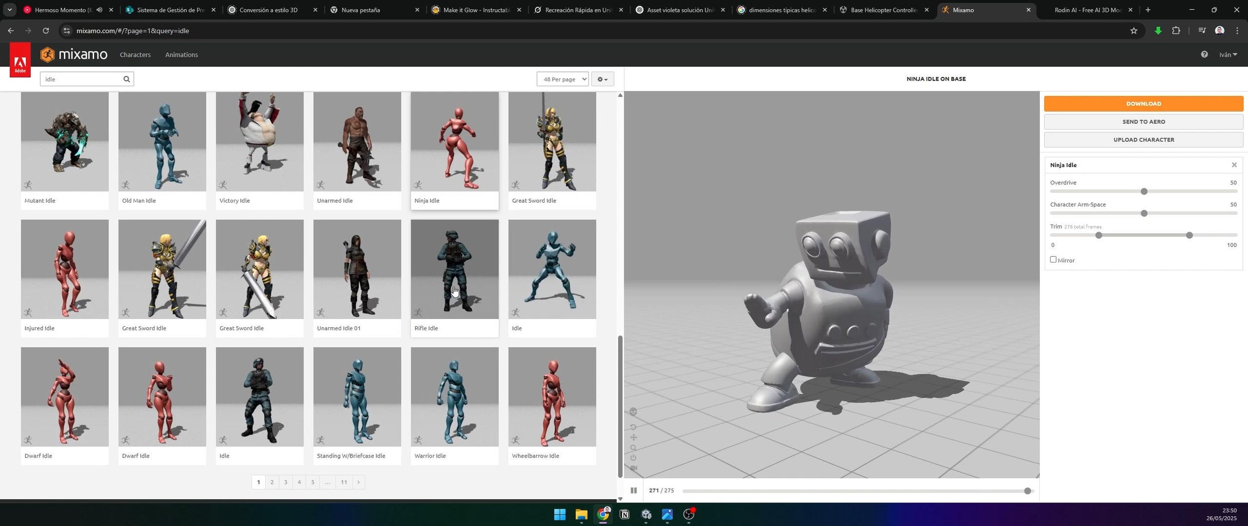 Animate the Robot
