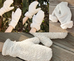 Double-sided Mittens