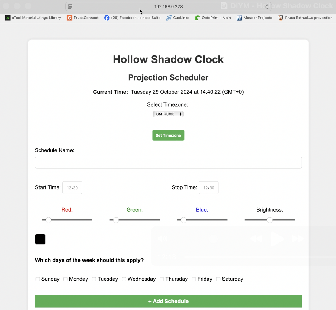 The Web Interface