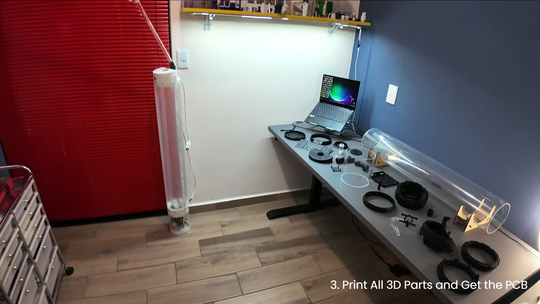 Print All 3D Parts and Get the PCB