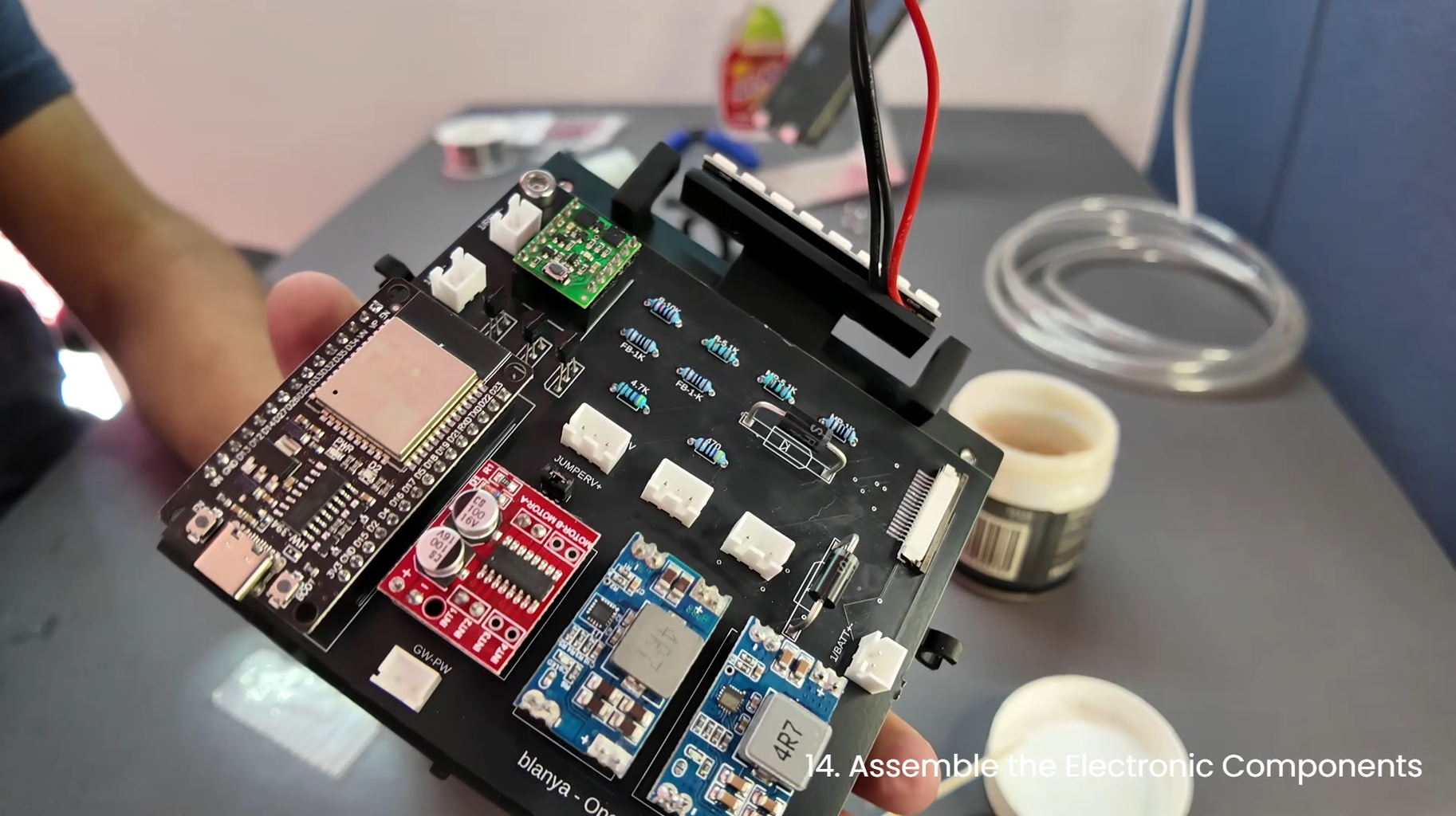 Assemble the Electronic Components