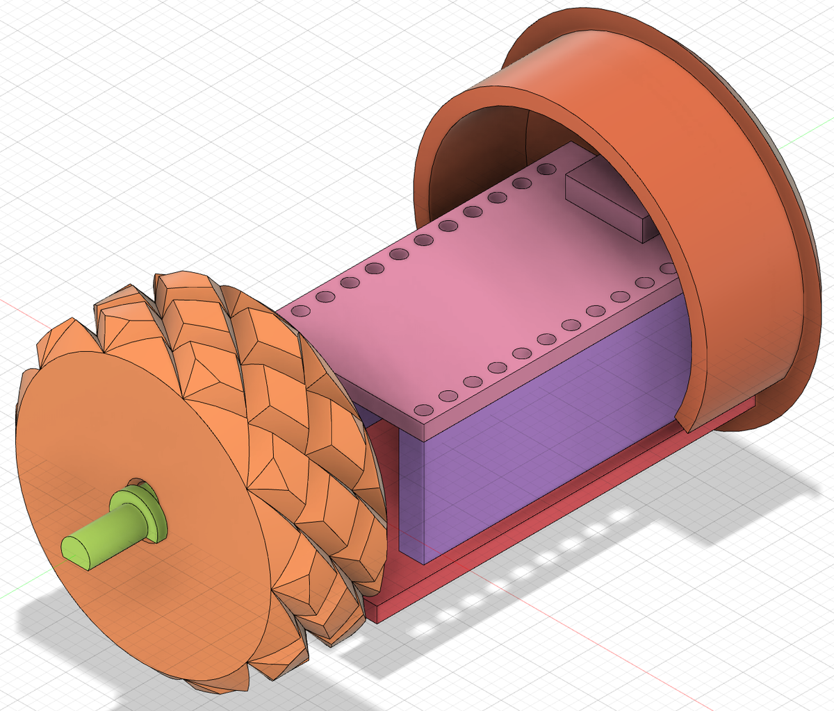 Insert the Shaft Into the Mouse Wheel Encoder