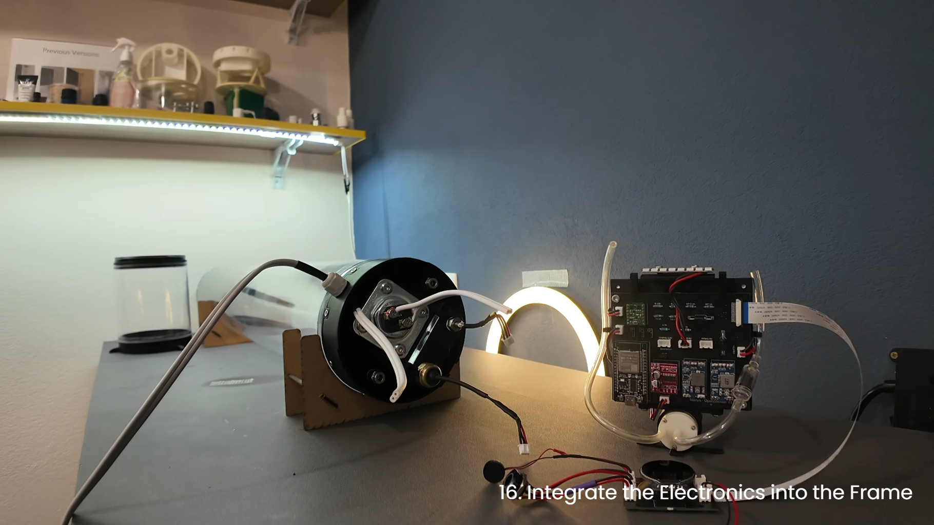 Integrate the Electronics Into the Frame