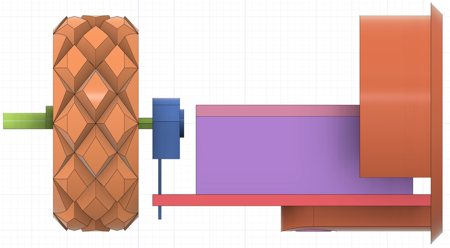 Insert the Shaft Into the Mouse Wheel Encoder
