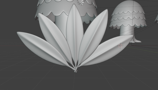 Lotus Leaf Cluster Modeling