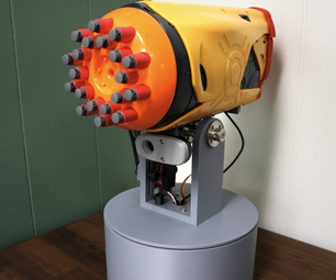 The SwarmTurret: Wifi Controlled Foam Dart Turret