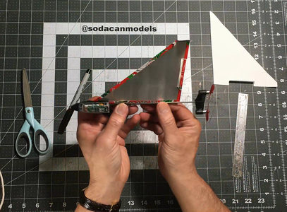 Weigh the Wings and Test Fit RC Module