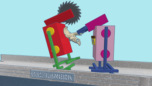Tinkercad Robotics for School: SIMLAB KOMBAT! (virtual Walking Robots Battle)
