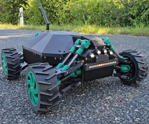 3D Printed Remote Controlled 2-speed AWD Car
