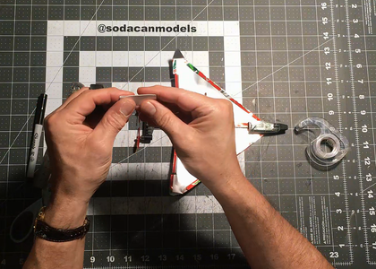 Create a Grip to Toss Your Soda Can Airplane