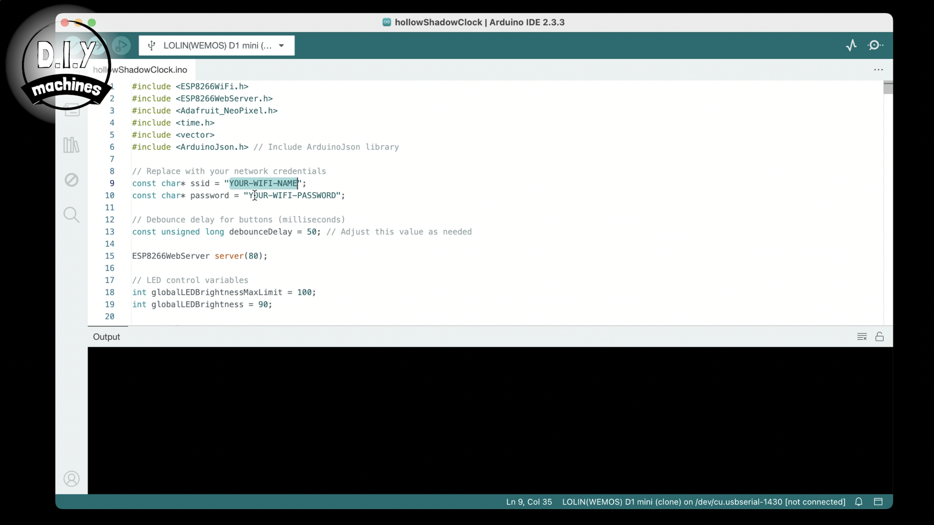 Programming the Microcontroller