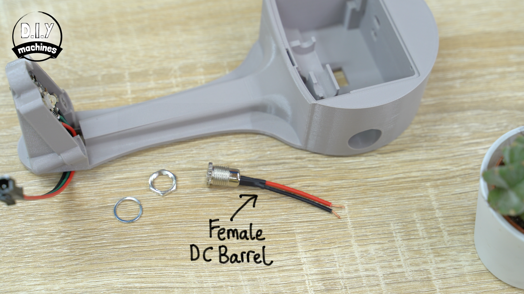 Electronics - Soldering Stepper Motor and Dc Barrel